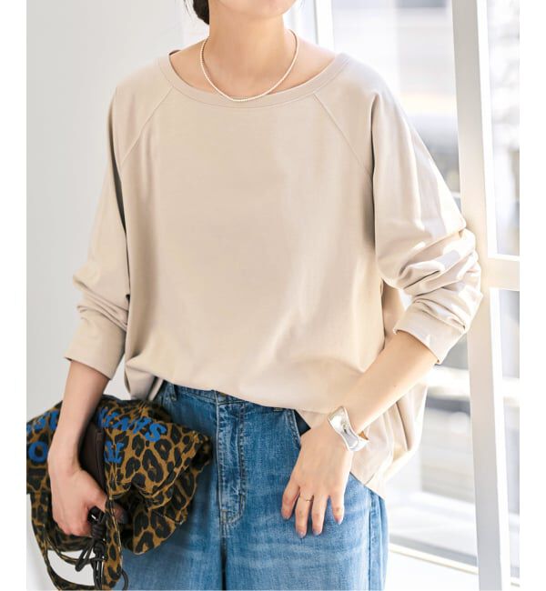 Spick and Span「《WEB限定カラー有り / 追加予約》ボートネックバックタックプルオーバー」|Tシャツ・カットソー|