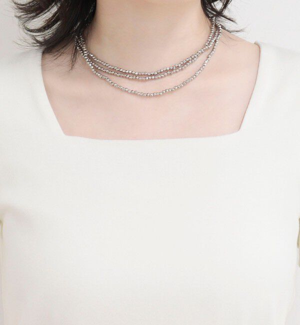 fredy emue「スクエアネックフレアスリーブカットソー」|Tシャツ・カットソー|