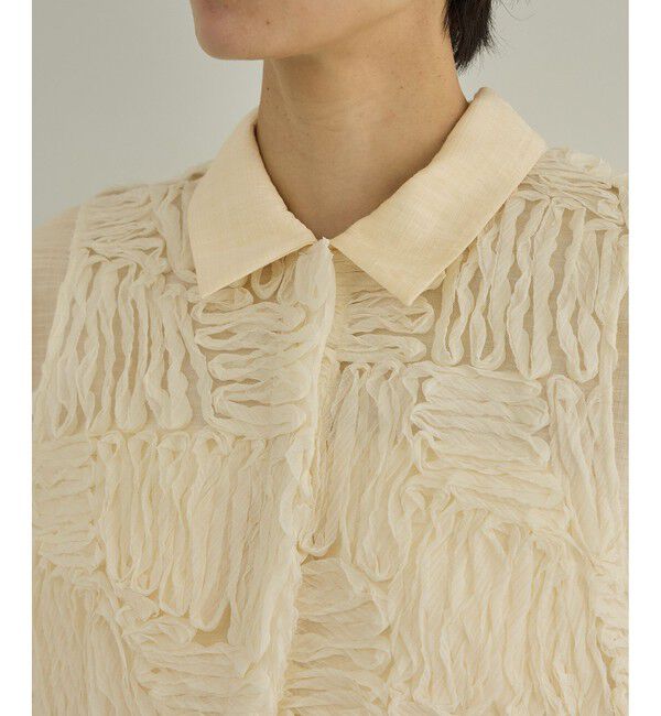 SALON adam et rope'「Cut off embroidery ワンピース」|ワンピース|