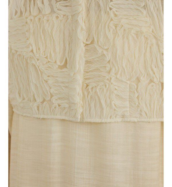 SALON adam et rope'「Cut off embroidery ワンピース」|ワンピース|