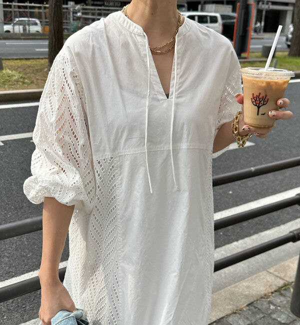  「【ベストセラーアイテム】レース2WAYワンピース」|ワンピース|