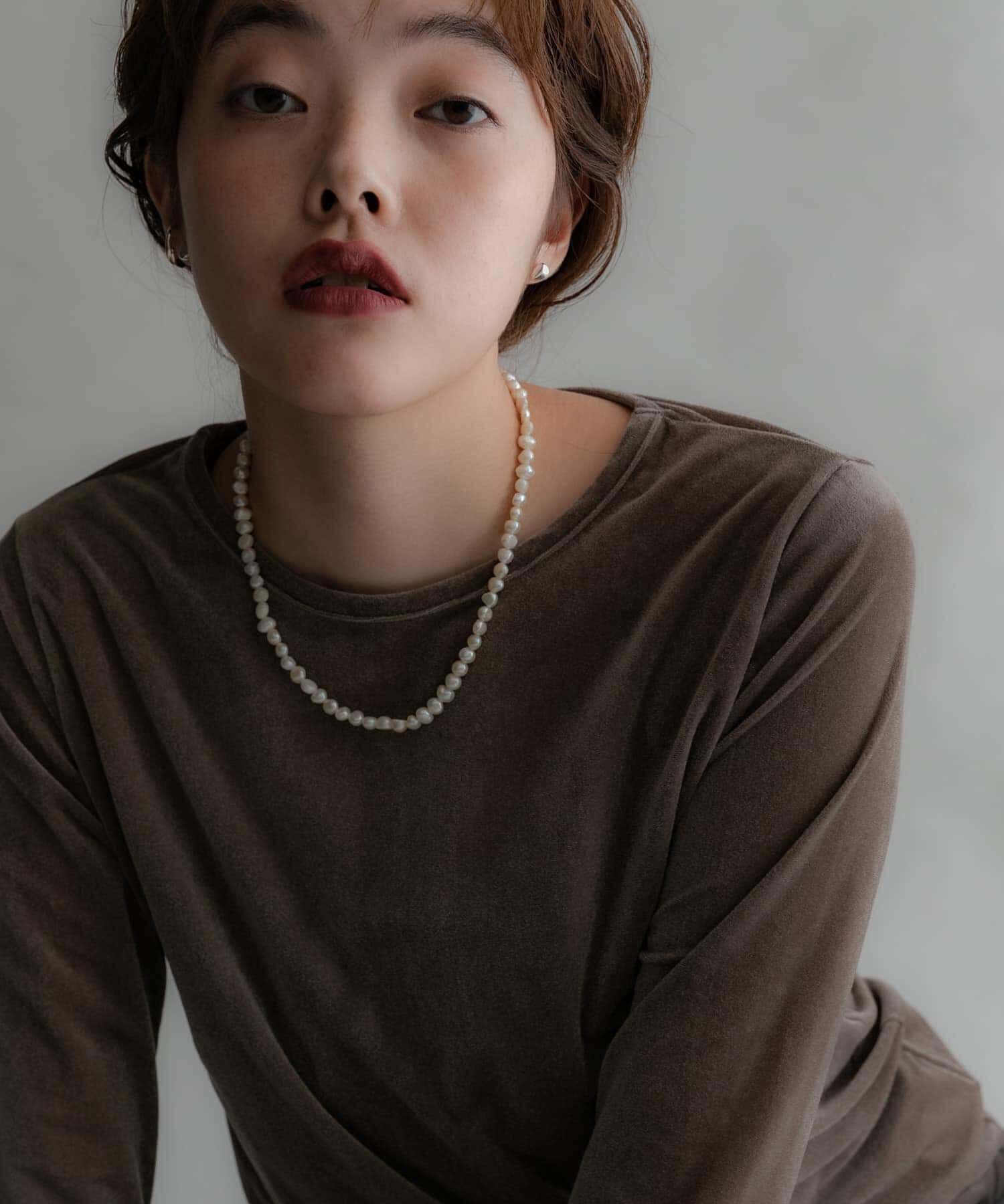 SMELLY「SMELLY so&rsquo;　pearl hook necklace」|ネックレス|