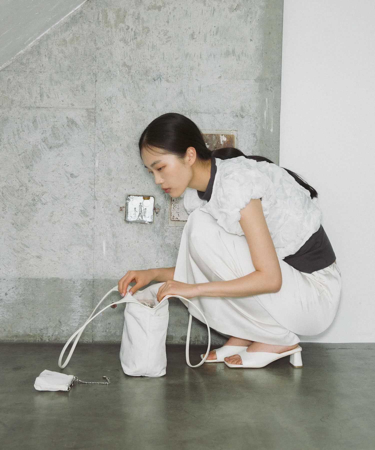 RODE SKO「hun RODESKO　Dual pouch tote」|トートバッグ|