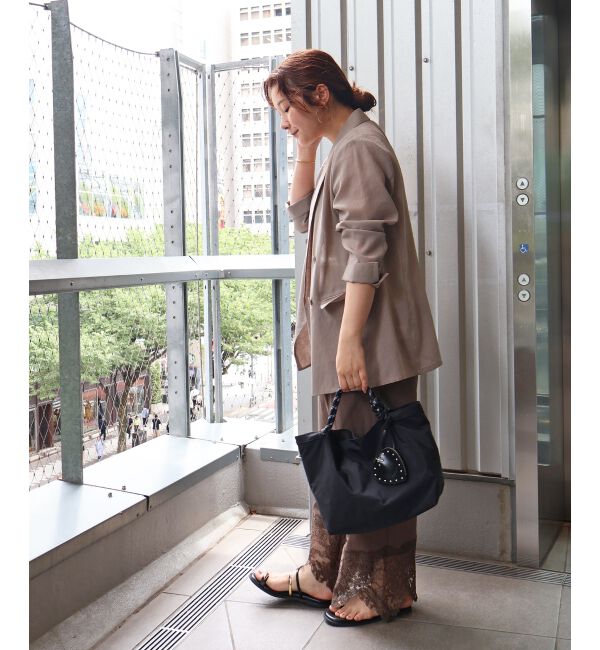  「裾レースドッキングパンツ」|その他|