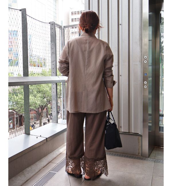  「裾レースドッキングパンツ」|その他|