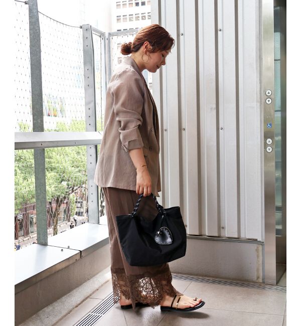  「裾レースドッキングパンツ」|その他|