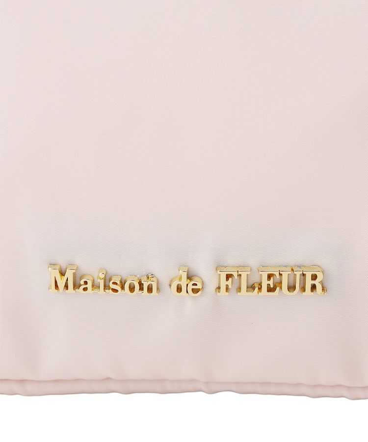 Maison de FLEUR「【2Way】ボリュームリボン2Wayトートバッグ」|トートバッグ|