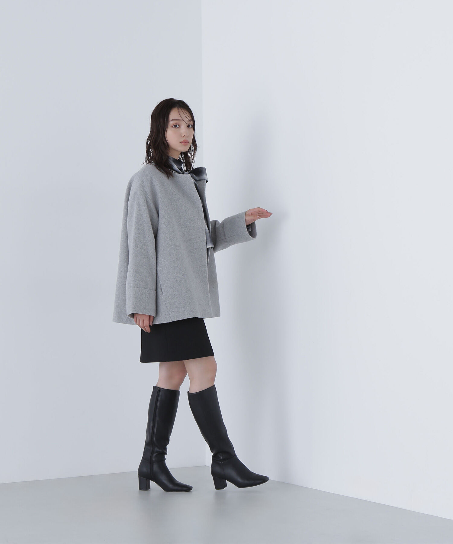  「毎日に&ldquo;ちょうどいい&rdquo;カシミヤ混コート」|ブルゾン・スタジャン|