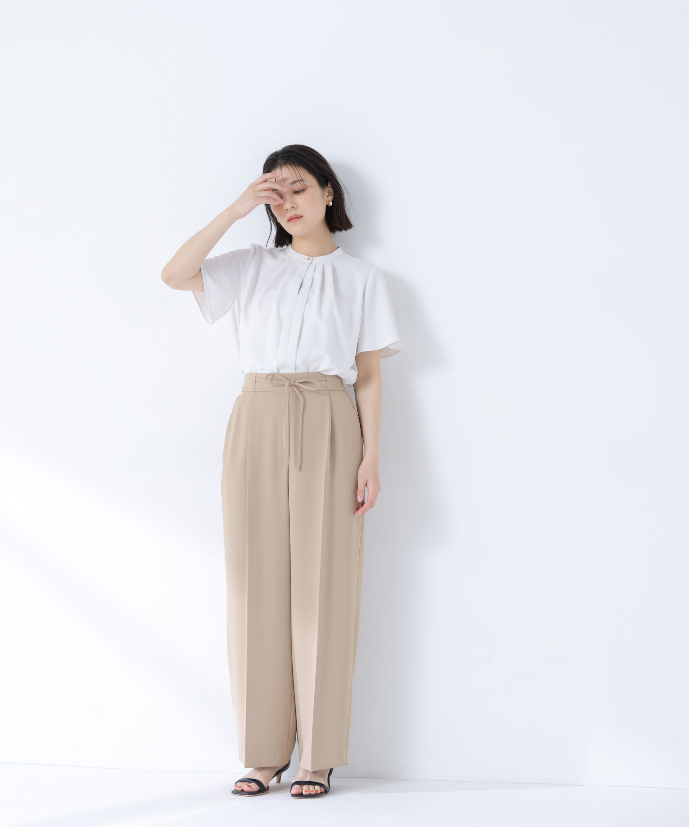  「ナローリボンイージーパンツ」|その他|