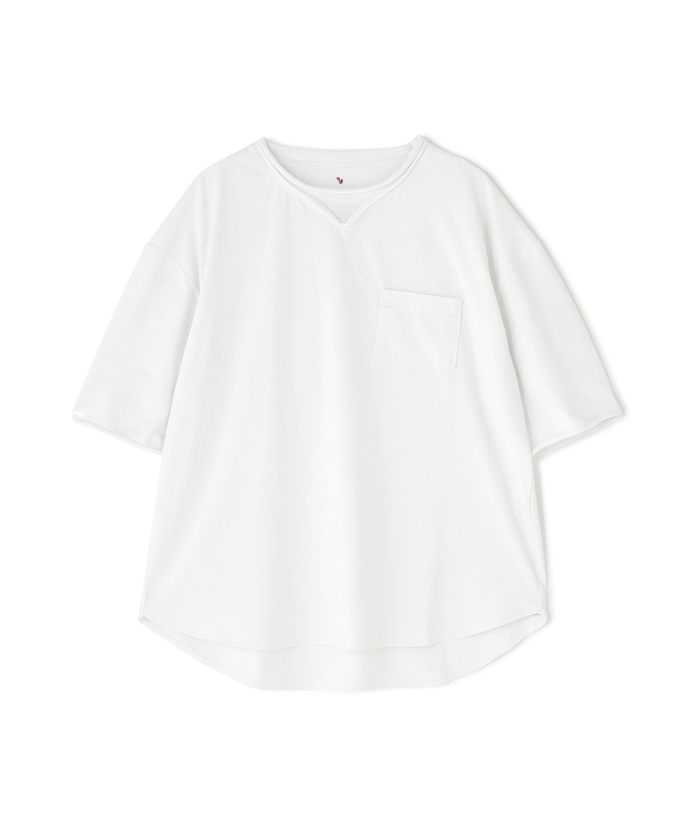  「ＮＡＴＩＣリサイクル天竺Ｔシャツ」|Tシャツ・カットソー|ホワイト