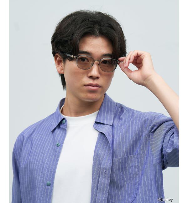  「Disney Collection created by Zoff &ldquo;BAYMAX&rdquo; ウェリントン型 サングラス | 紫外線対策 UVカット」|サングラス|
