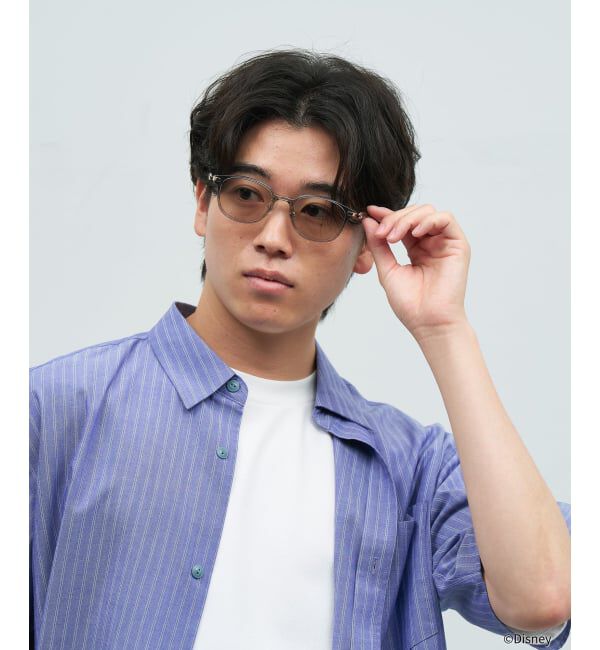  「Disney Collection created by Zoff &ldquo;BAYMAX&rdquo; ウェリントン型 サングラス | 紫外線対策 UVカット」|サングラス|