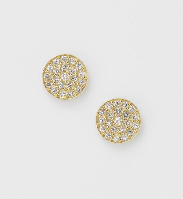 agete「K18ダイヤモンドピアス」|ピアス|
