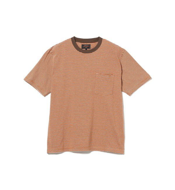 BEAMS PLUS「Pocket Tee Multi Stripe③」|Tシャツ・カットソー|