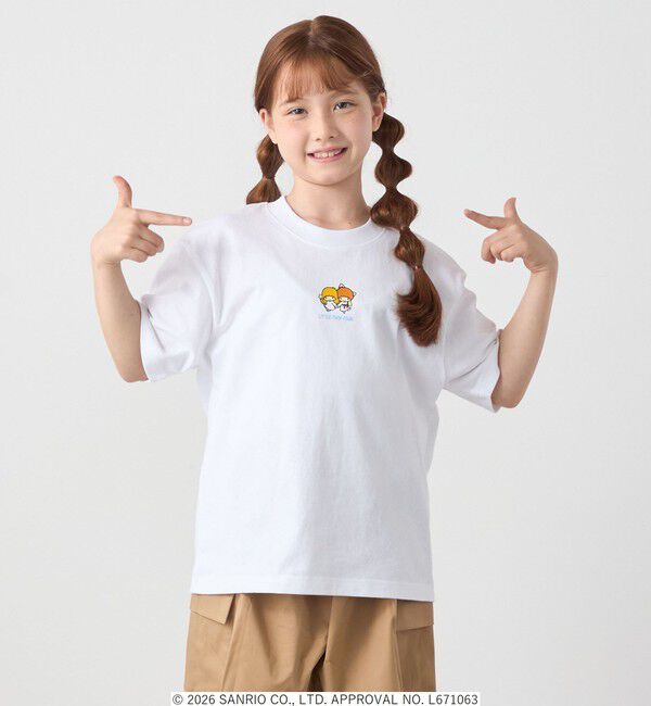 SHIPS any「LITTLE TWIN STARS &times; SHIPS any: リトルツインスターズ プリント TEE <KIDS>」|Tシャツ・カットソー|