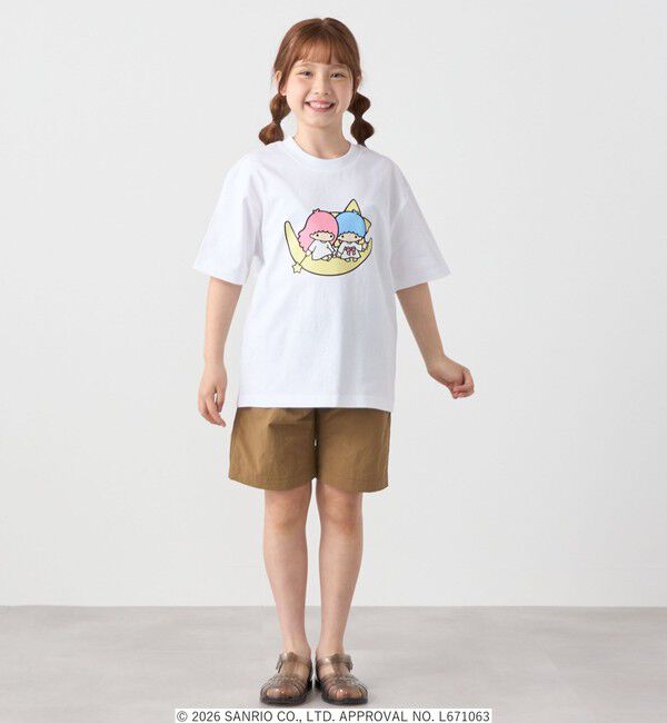 SHIPS any「LITTLE TWIN STARS &times; SHIPS any: リトルツインスターズ プリント TEE <KIDS>」|Tシャツ・カットソー|