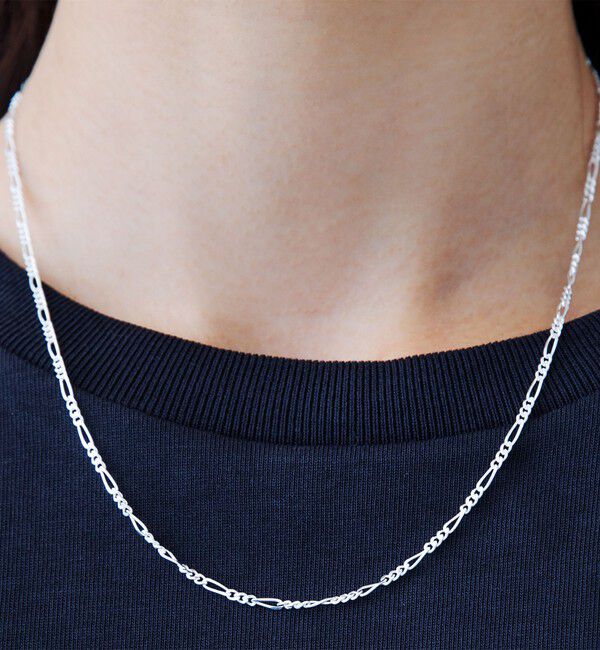 SHIPS「City Ambient Products: SILVER925 CLASSIC FIGARO CHAIN NECKLACE」|ネックレス|