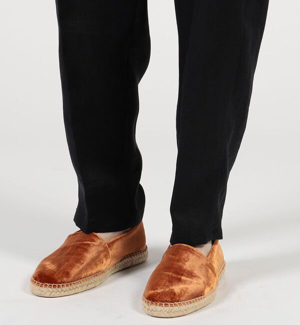 TOMORROWLAND MENS「【別注】Salvatore Piccolo MARCELLO リネン1プリーツテーパードパンツ」|スラックス|