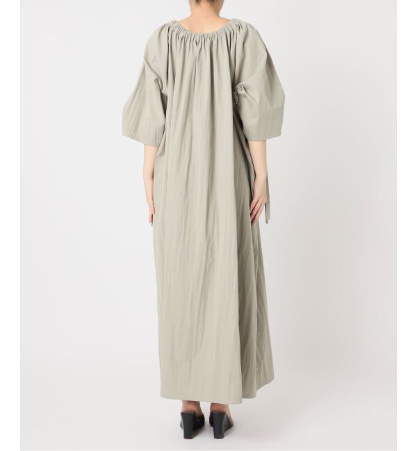  「《予約》GATHER SLEEVE DRESS：ワンピース」|ワンピース|