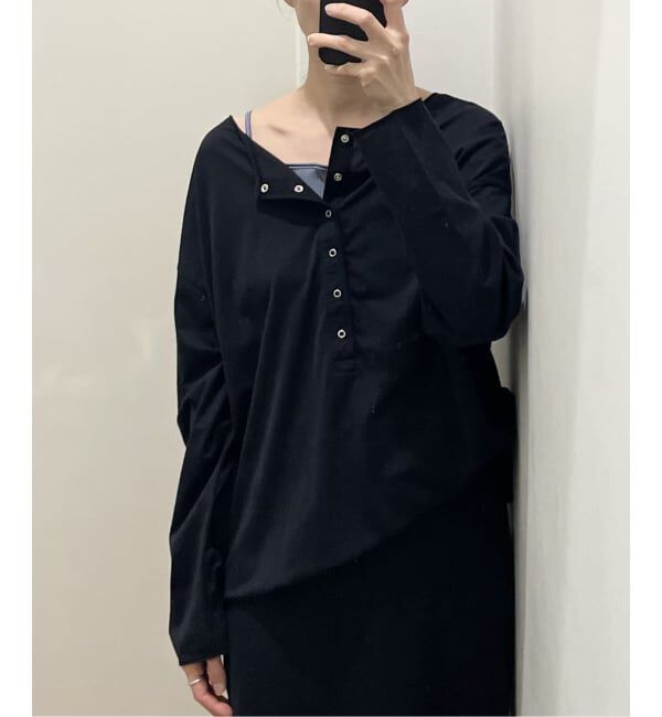 EMILYWEEK「《追加》2WAYスナッププルオーバー」|Tシャツ・カットソー|