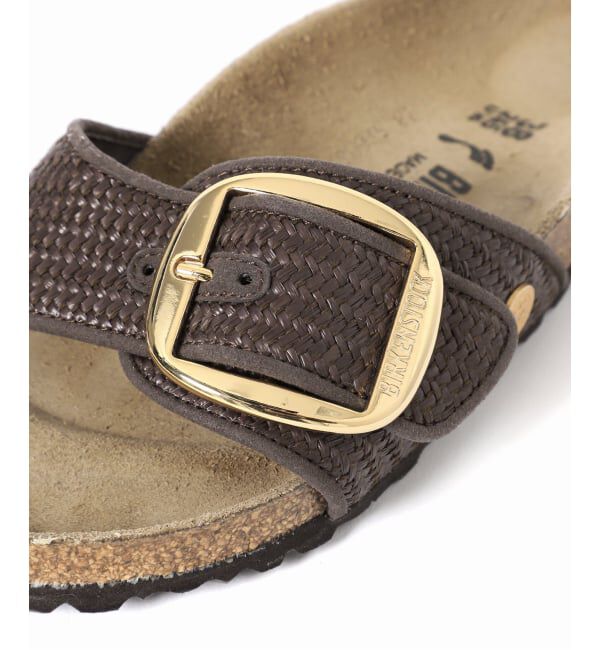 Plage「BIRKENSTOCK / ビルケンシュトック Madrid Big Buckle Raffia サンダル」|サンダル|