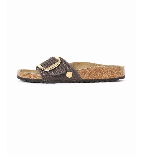 Plage「BIRKENSTOCK / ビルケンシュトック Madrid Big Buckle Raffia サンダル」|サンダル|