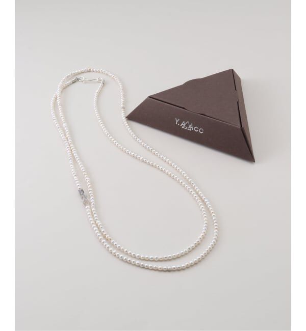 IENA LA BOUCLE「《追加》Y.A.Acc/ワイエーアク&times;LA BOUCLE別注 ロングパールネックレス」|ネックレス|