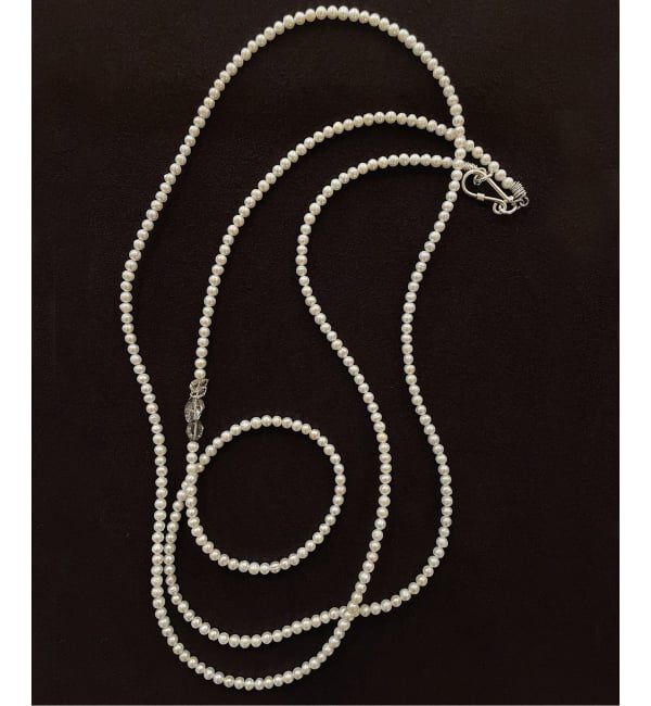 IENA LA BOUCLE「《追加》Y.A.Acc/ワイエーアク&times;LA BOUCLE別注 ロングパールネックレス」|ネックレス|