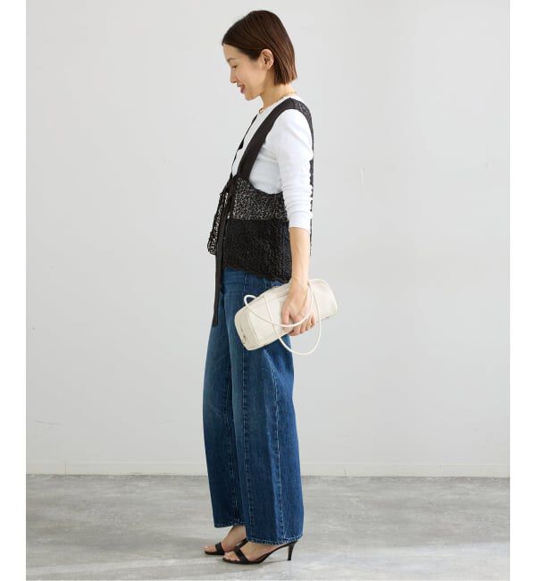 IENA「《追加》enrica/エンリカ レースガラKNIT ニット KNIT 225」|ニット・セーター|