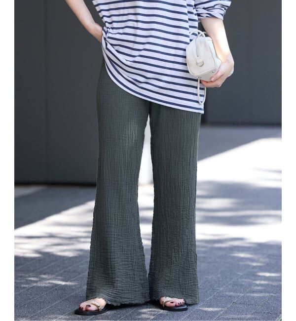 IENA「LES ATELIERS FRANCAIS DE CONFECTION Double 別注パンツ PE26JPDOUBPANT」|その他|