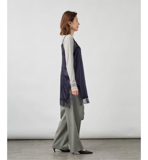 VERMEIL par iena「《予約》シルク混シアーロングスリーブ」|Tシャツ・カットソー|