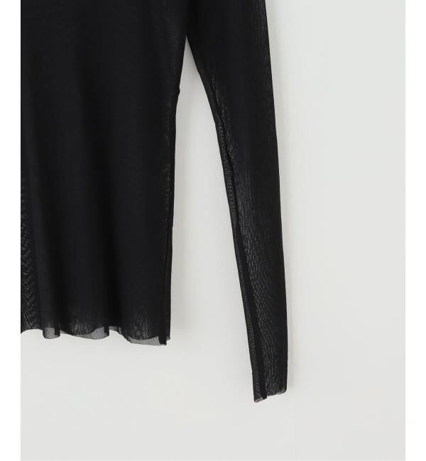 IENA LA BOUCLE「ONLY HEARTS オンリーハーツ long sleeve T hip length 46634」|Tシャツ・カットソー|