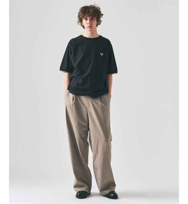 417 EDIFICE「FRED PERRY / フレッドペリー417別注 Crepe Pique Tシャツ」|Tシャツ・カットソー|