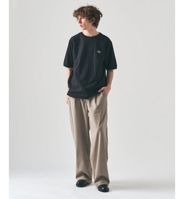 417 EDIFICE「FRED PERRY / フレッドペリー417別注 Crepe Pique Tシャツ」|Tシャツ・カットソー|
