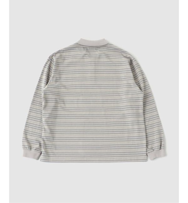 417 EDIFICE「【ANOTHER OFFICE/アナザーオフィス】417別注 Brief Stripe Rugby TEE」|Tシャツ・カットソー|