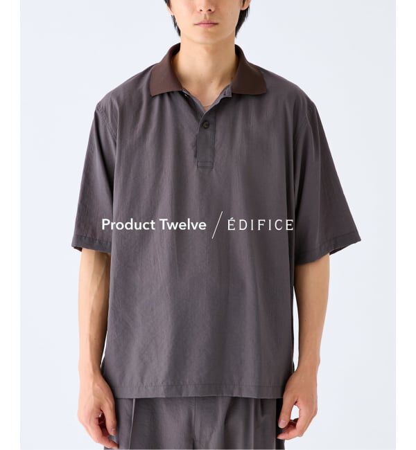 EDIFICE「EDIFICE by Product Twelve リファインドポロシャツ」|シャツ・ブラウス|