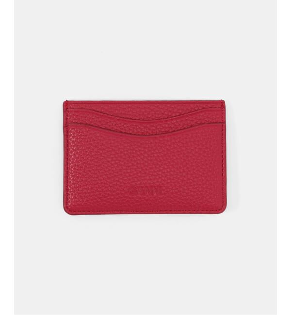 PULP「GANNI / ガニー Bou Card Holder Grained」|名刺入れ・カードケース|