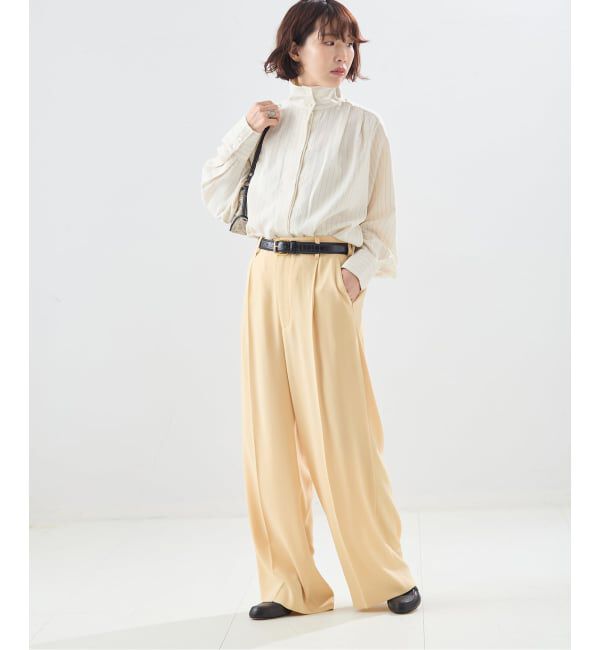 journal standard L'essage「【A PUPIL/ア ピューピル】別注 HNK RGLN BL STRIPES：ブラウス」|シャツ・ブラウス|