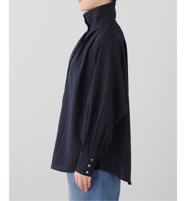 journal standard L'essage「【A PUPIL/ア ピューピル】別注 HNK RGLN BL STRIPES：ブラウス」|シャツ・ブラウス|