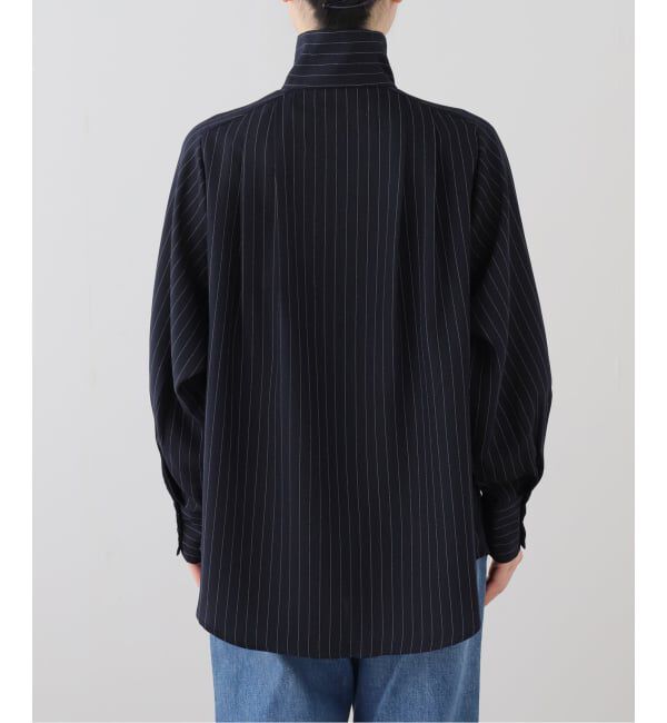 journal standard L'essage「【A PUPIL/ア ピューピル】別注 HNK RGLN BL STRIPES：ブラウス」|シャツ・ブラウス|