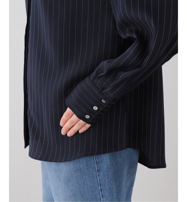 journal standard L'essage「【A PUPIL/ア ピューピル】別注 HNK RGLN BL STRIPES：ブラウス」|シャツ・ブラウス|