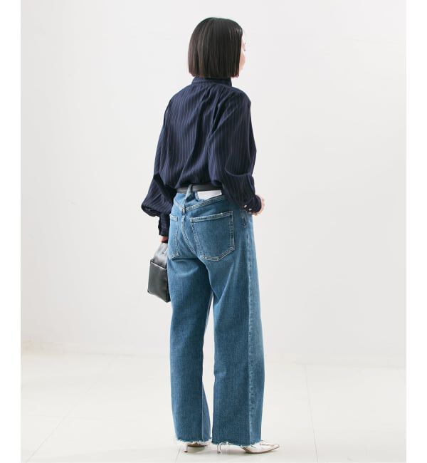 journal standard L'essage「【A PUPIL/ア ピューピル】別注 HNK RGLN BL STRIPES：ブラウス」|シャツ・ブラウス|