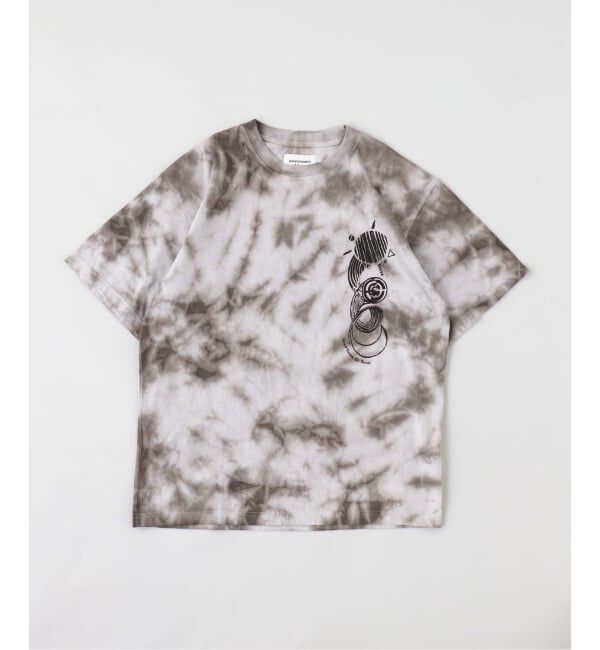 JOURNAL STANDARD「potato head / ポテトヘッド TieDye H/S TEE"SUSTAIN MOTHER EARTH"」|Tシャツ・カットソー|ホワイト A