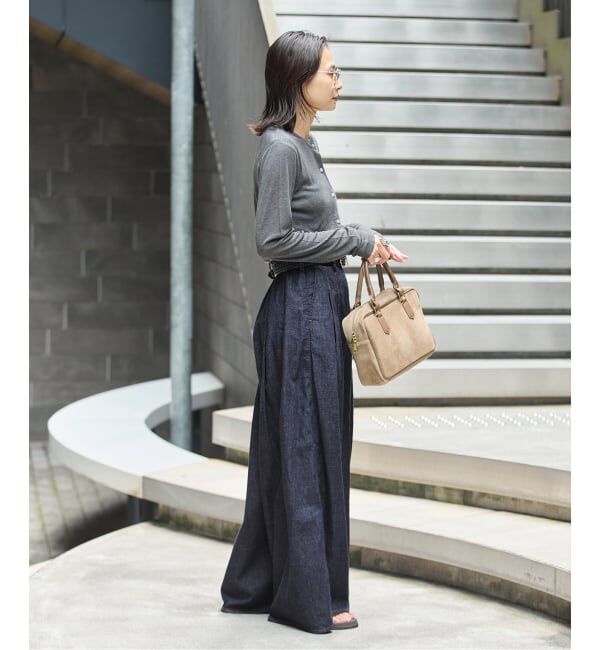 JOURNAL STANDARD「《予約》コーンデニムライトオンススーパーワイドパンツ」|デニム|