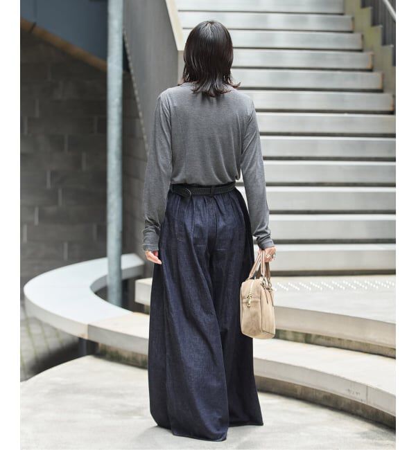 JOURNAL STANDARD「《予約》コーンデニムライトオンススーパーワイドパンツ」|デニム|