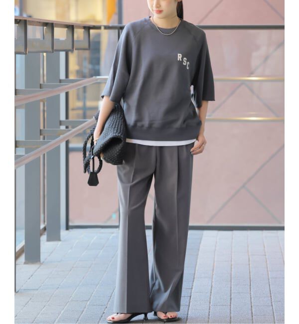 JOURNAL STANDARD relume「《WEB限定追加予約》スムースフレアタックパンツ」|スラックス|