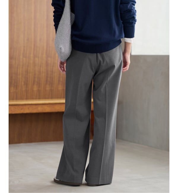 JOURNAL STANDARD relume「《WEB限定追加予約》スムースフレアタックパンツ」|スラックス|