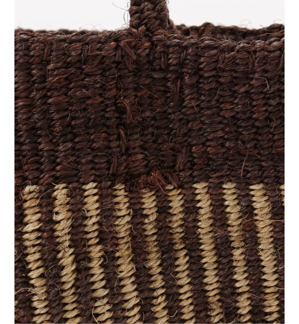 journal standard luxe「【SOIL】STRIPE SISAL BAG」|かごバッグ|