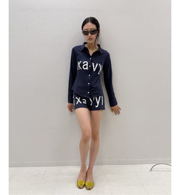 Oriens JOURNAL STANDARD「《予約》lxavyi シェイプシャツ」|Tシャツ・カットソー|
