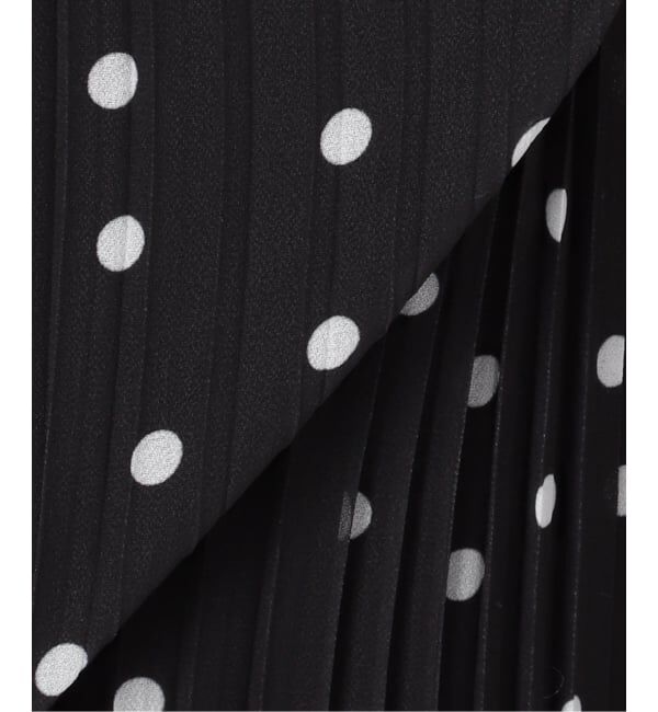 Spick and Span「《一部店舗+WEB限定》ドットプリーツイージースカート」|スカート|